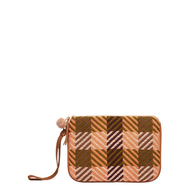 Mini Lily Wristlet Clutch HHPLIFT Moss Weave 
