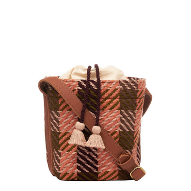 Betty Cylinder Crossbody HHPLIFT Peach Matrix 