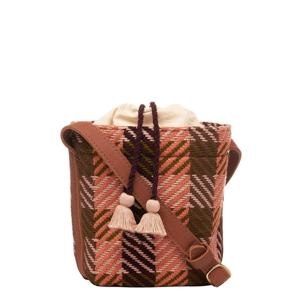Betty Cylinder Crossbody HHPLIFT Peach Matrix 