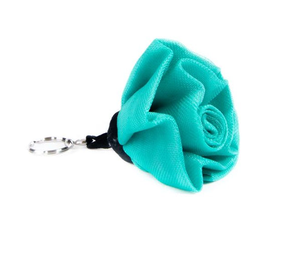 Rose Keychain Keychains HHPLIFT Emerald Green 