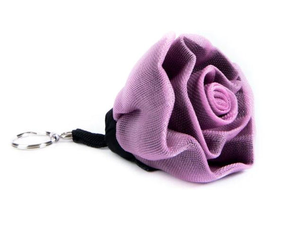 Rose Keychain Keychains HHPLIFT Lavender 