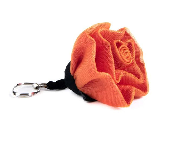 Rose Keychain Keychains HHPLIFT Persimmon 