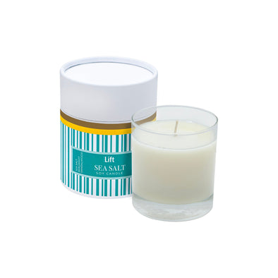 8.5 oz Scented Soy Candle - SEA SALT Soy Candles HHPLIFT 