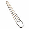 Colorblock Rope Necklace HHPLIFT Ivory/Espresso 