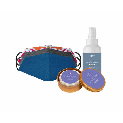 Safety Kit - Mask, Soap & Sanitizer HHPLIFT 