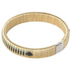 Woven Palm Bracelets - Gold HHPLIFT Gold and Blue 
