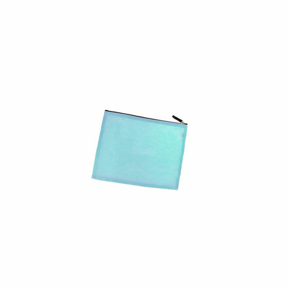 Small Zippered Portfolio HHPLIFT Light Blue 